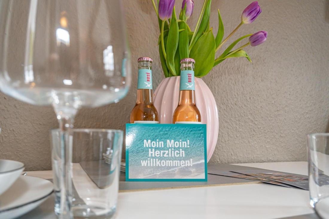 Maritim Und Individuell In Wenningstedt Mit Balkon Leilighet Eksteriør bilde