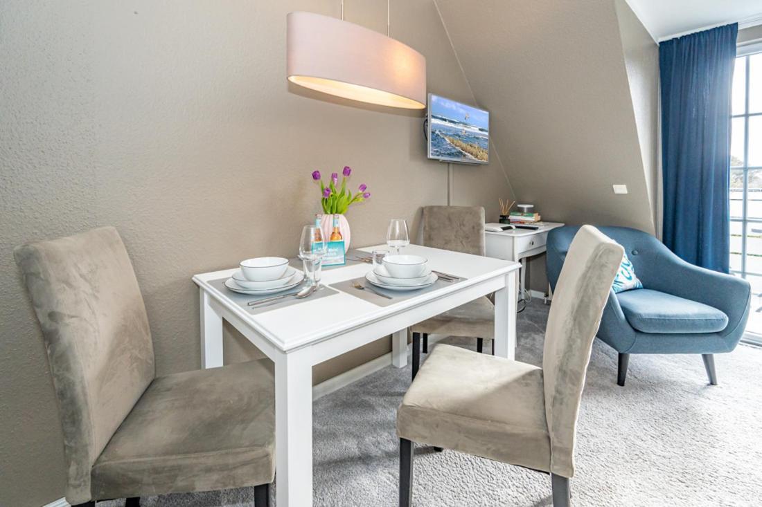 Maritim Und Individuell In Wenningstedt Mit Balkon Leilighet Eksteriør bilde